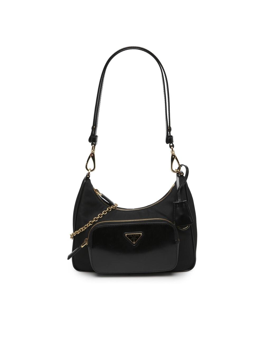 Prada Re Nylon Brushed Leather Front #369076P12B